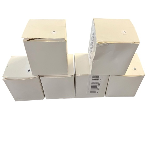 Set of 6 Silver Mercury Glass Candle Holders - Picture 5 of 5